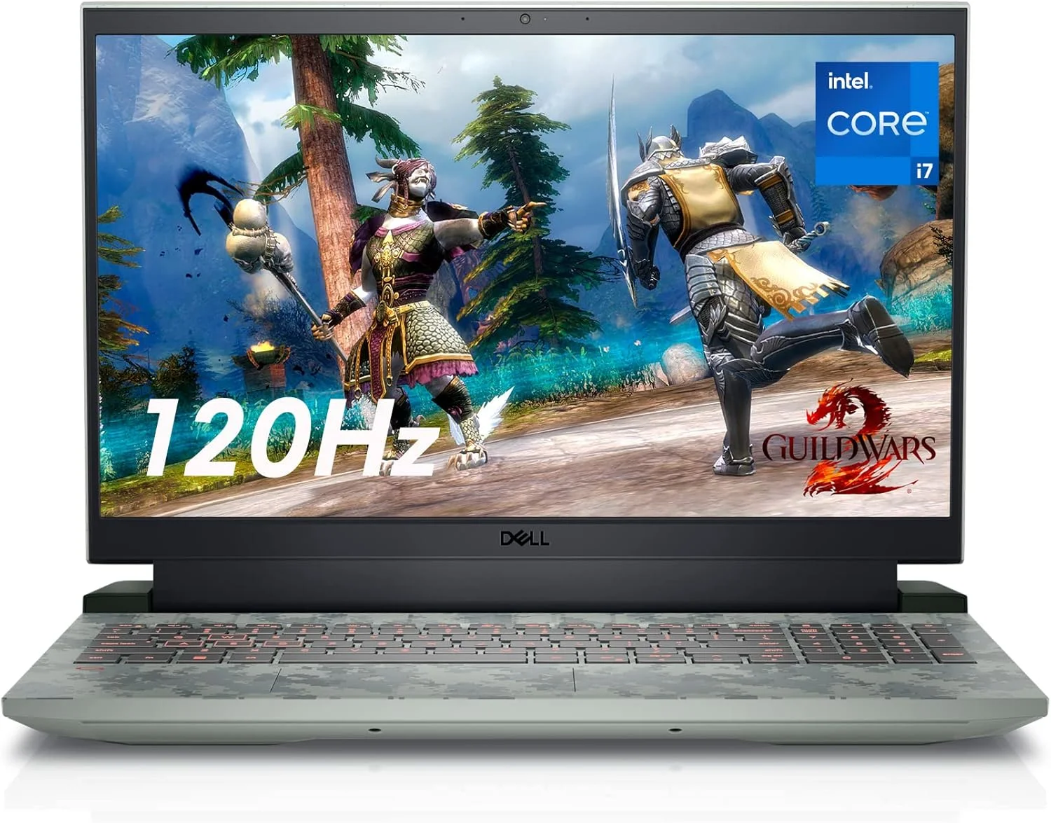 لپ تاپ گیمینگ 15.6 اینچی Dell G15 5520 - صفحه نمایش FHD 120 هرتز، پردازنده Intel Core i7-12700H، رم 16 گیگابایتی DDR5، حافظه SSD 512 گیگابایتی، کارت گرافیک NVIDIA RTX 3060 6GB GDDR6، Wi-Fi 6، ویندوز 11 - سبز اسپکتور