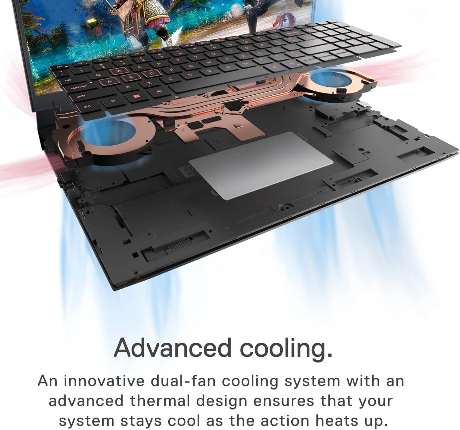 لپ تاپ گیمینگ 15.6 اینچی Dell G15 5520 - صفحه نمایش FHD 120 هرتز، پردازنده Intel Core i7-12700H، رم 16 گیگابایتی DDR5، حافظه SSD 512 گیگابایتی، کارت گرافیک NVIDIA RTX 3060 6GB GDDR6، Wi-Fi 6، ویندوز 11 - سبز اسپکتور لپ تاپ گیمینگ 15.6 اینچی Dell G15 5520 - صفحه نمایش FHD 120 هرتز، پردازنده Intel Core i7-12700H، رم 16 گیگابایتی DDR5، حافظه SSD 512 گیگابایتی، کارت گرافیک NVIDIA RTX 3060 6GB GDDR6، Wi-Fi 6، ویندوز 11 - سبز اسپکتور