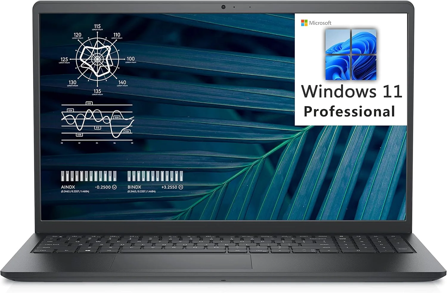 لپ تاپ دل Vostro 3530 با صفحه نمایش 15.6 اینچی FHD، پردازنده Intel i7-1355U (نسل 13)، رم 32 گیگابایتی، حافظه SSD 1 ترابایتی، ویندوز 11 پرو (قابل ارتقا)