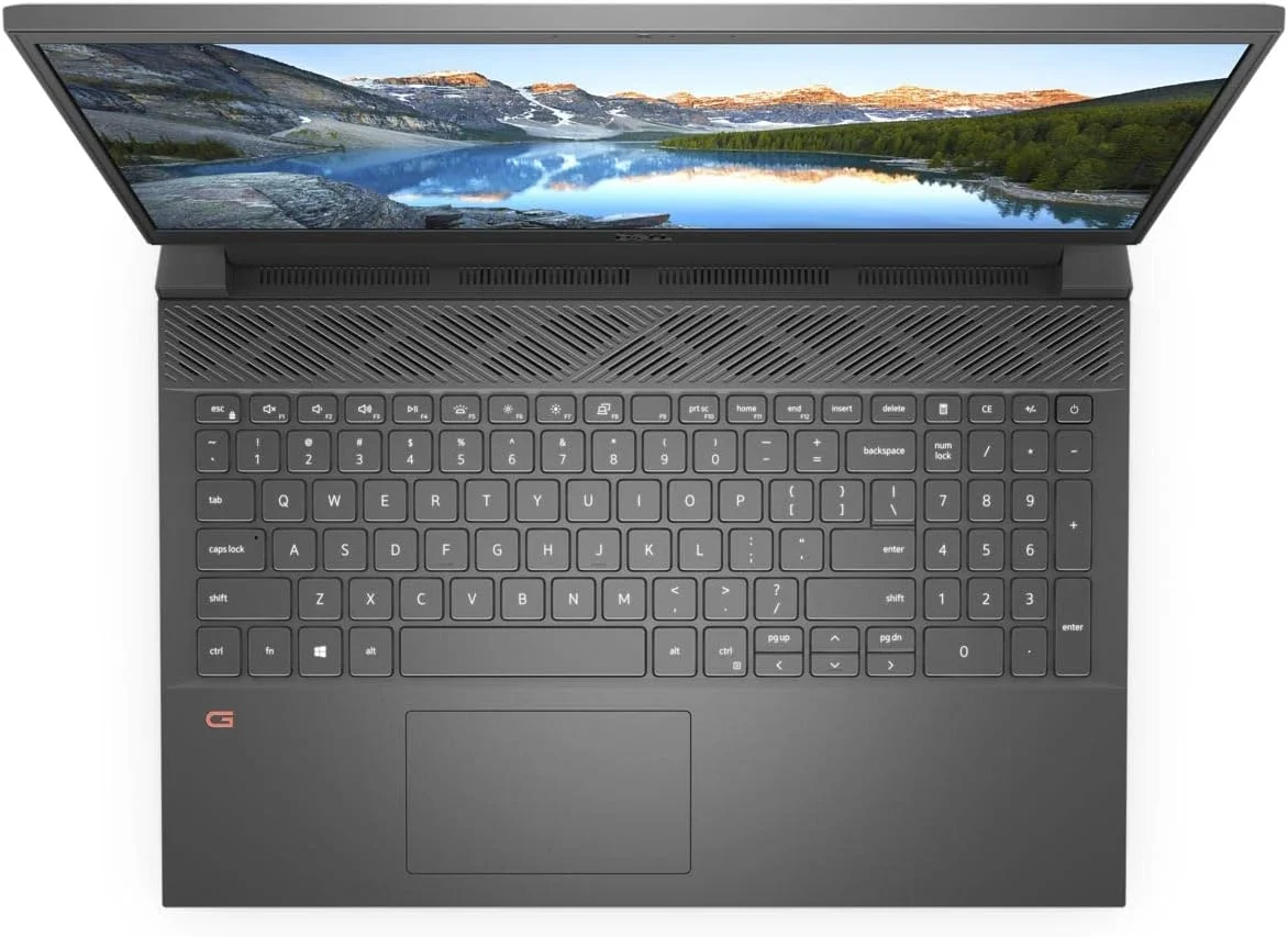 لپ تاپ گیمینگ Dell G15 5511، نسل 11 پردازنده Intel Core i5-11260H، صفحه نمایش 15.6 اینچی FHD، 120 هرتز، 512 گیگابایت SSD، 8 گیگابایت رم، کارت گرافیک NVIDIA® GeForce RTX™ 3050 4GB، ویندوز 11 هوم، صفحه کلید Eng Ar، مشکی لپ تاپ گیمینگ Dell G15 5511، نسل 11 پردازنده Intel Core i5-11260H، صفحه نمایش 15.6 اینچی FHD، 120 هرتز، 512 گیگابایت SSD، 8 گیگابایت رم، کارت گرافیک NVIDIA® GeForce RTX™ 3050 4GB، ویندوز 11 هوم، صفحه کلید Eng Ar، مشکی