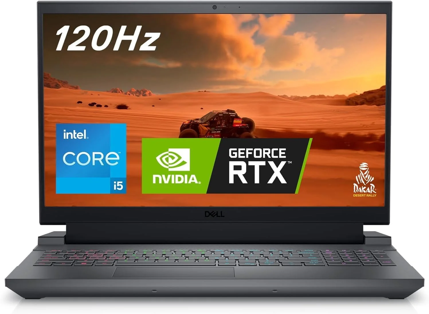 لپ تاپ گیمینگ Dell G15 5530 | پردازنده Intel Core i5-13450HX | صفحه نمایش 15.6 اینچی FHD 165Hz | کارت گرافیک NVIDIA GeForce RTX 4050 | رم 16 گیگابایتی DDR5 | حافظه SSD 512 گیگابایتی | ویندوز 11 هوم | خاکستری تیره