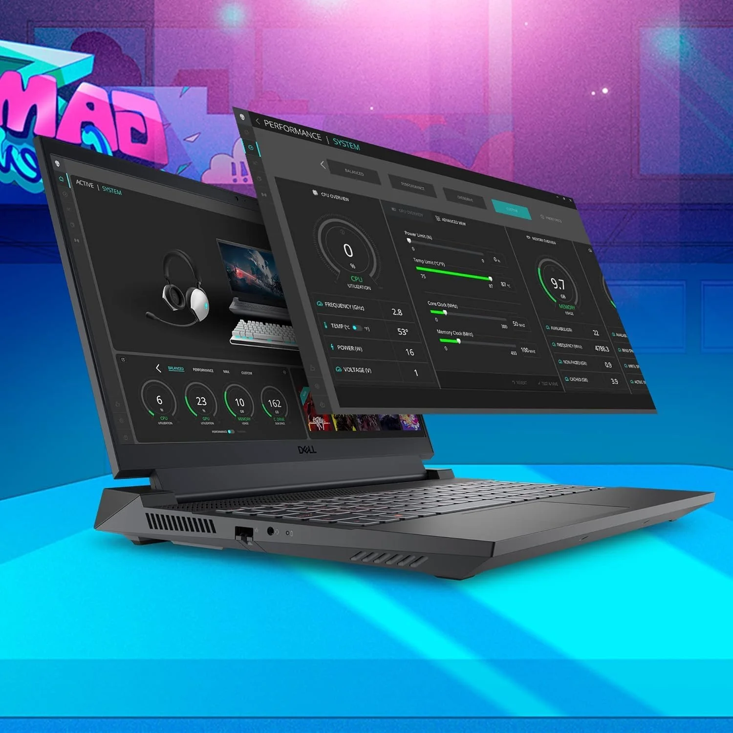 لپ تاپ گیمینگ Dell G15 5530 | پردازنده Intel Core i5-13450HX | نمایشگر 15.6 اینچی FHD 165Hz | کارت گرافیک NVIDIA GeForce RTX 4050 | رم 16 گیگابایتی DDR5 | حافظه SSD 512 گیگابایتی | ویندوز 11 هوم | خاکستری تیره (تجدید شده) لپ تاپ گیمینگ Dell G15 5530 | پردازنده Intel Core i5-13450HX | نمایشگر 15.6 اینچی FHD 165Hz | کارت گرافیک NVIDIA GeForce RTX 4050 | رم 16 گیگابایتی DDR5 | حافظه SSD 512 گیگابایتی | ویندوز 11 هوم | خاکستری تیره (تجدید شده)
