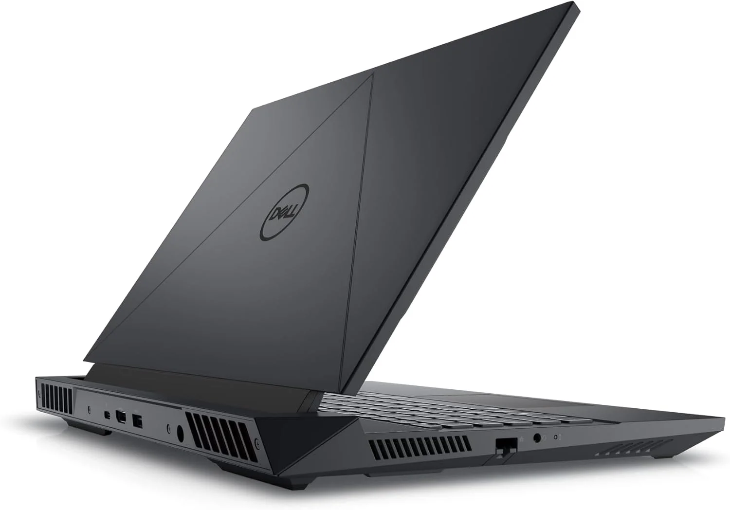 لپ تاپ گیمینگ DELL G15 5530 با صفحه نمایش 15.6 اینچی FHD 120Hz، پردازنده 10 هسته ای Intel i5-13450HX (بهتر از i7-12650H)، رم 16 گیگابایت، حافظه SSD 1 ترابایت، کارت گرافیک GeForce RTX 3050، نور پس زمینه صفحه کلید، USB-C و ویندوز 11 - مشکی لپ تاپ گیمینگ DELL G15 5530 با صفحه نمایش 15.6 اینچی FHD 120Hz، پردازنده 10 هسته ای Intel i5-13450HX (بهتر از i7-12650H)، رم 16 گیگابایت، حافظه SSD 1 ترابایت، کارت گرافیک GeForce RTX 3050، نور پس زمینه صفحه کلید، USB-C و ویندوز 11 - مشکی