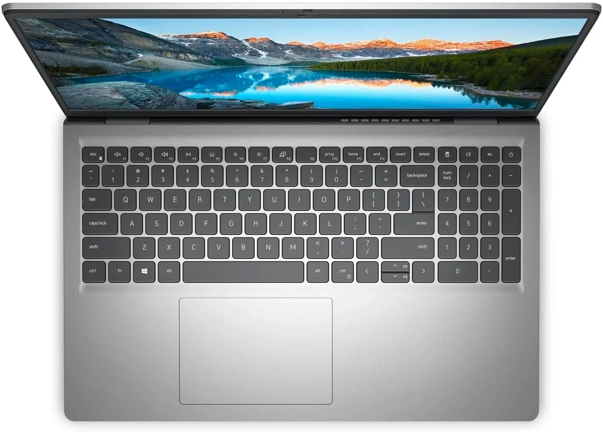 لپ تاپ دل Inspiron 15 3520 مدل 2022، پردازنده نسل دوازدهم Intel Core i5-1235U، صفحه نمایش 15.6 اینچ FHD، حافظه SSD 512 گیگابایتی، رم 8 گیگابایتی، کارت گرافیک NVIDIA GeForce MX550 با 2 گیگابایت GDDR6، ویندوز 11 Home، صفحه کلید انگلیسی عربی، نقره ای لپ تاپ دل Inspiron 15 3520 مدل 2022، پردازنده نسل دوازدهم Intel Core i5-1235U، صفحه نمایش 15.6 اینچ FHD، حافظه SSD 512 گیگابایتی، رم 8 گیگابایتی، کارت گرافیک NVIDIA GeForce MX550 با 2 گیگابایت GDDR6، ویندوز 11 Home، صفحه کلید انگلیسی عربی، نقره ای