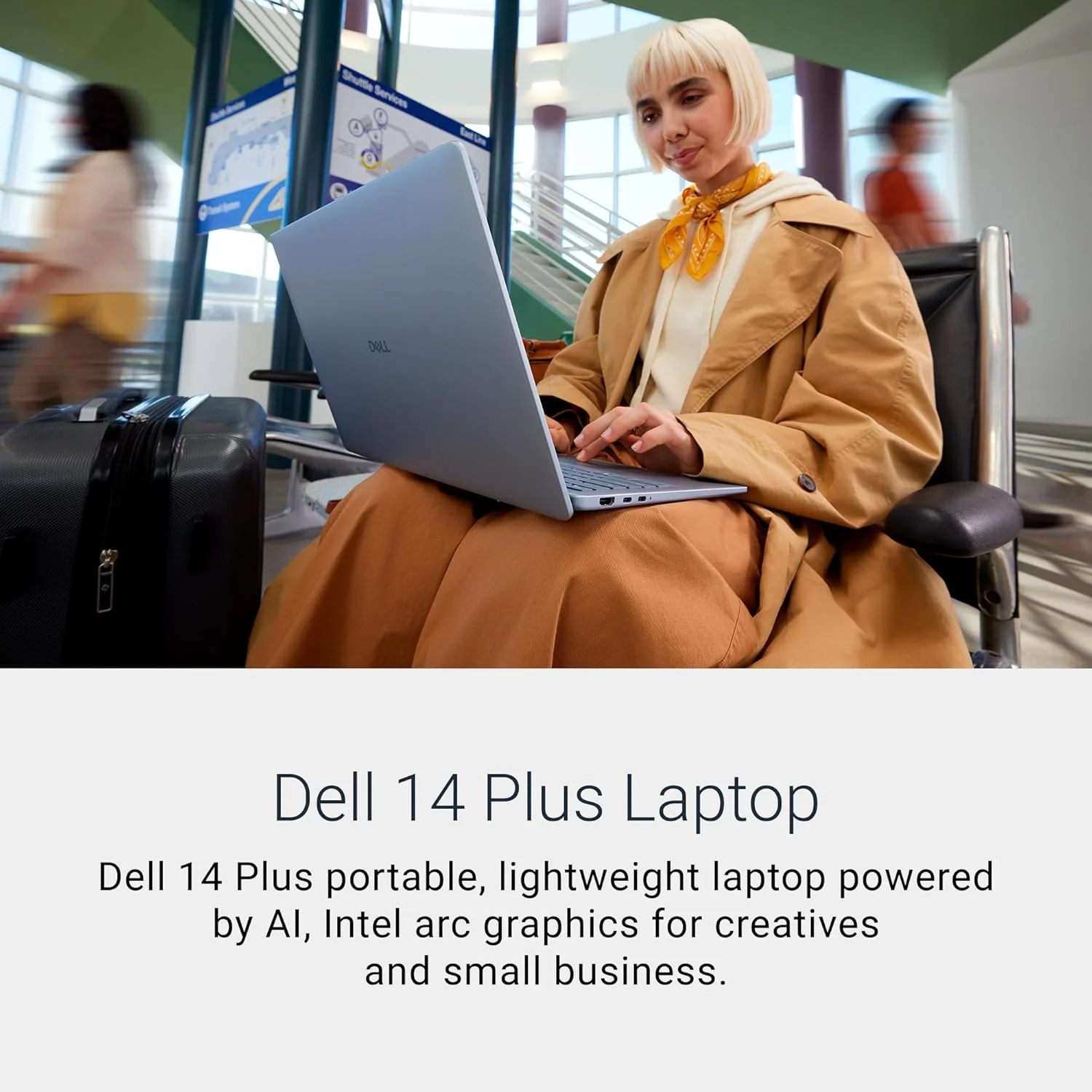 لپ تاپ دل 14 پلاس DB14250 - صفحه نمایش 14 اینچی 16:10 2.5K (2560x1600)، پردازنده Intel Core Ultra 7-256V، رم 16 گیگابایتی LPDDR5X، حافظه SSD 1 ترابایتی، گرافیک Intel Arc، کیبورد دارای نور پس زمینه با کلید Copilot - قبلا Inspiron لپ تاپ دل 14 پلاس DB14250 - صفحه نمایش 14 اینچی 16:10 2.5K (2560x1600)، پردازنده Intel Core Ultra 7-256V، رم 16 گیگابایتی LPDDR5X، حافظه SSD 1 ترابایتی، گرافیک Intel Arc، کیبورد دارای نور پس زمینه با کلید Copilot - قبلا Inspiron