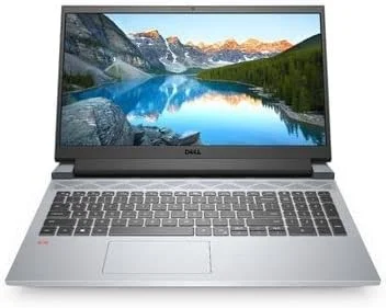 لپ تاپ گیمینگ Dell G15 با پردازنده AMD® Ryzen™ 7 5800H، رم 16 گیگابایتی، حافظه SSD 512 گیگابایتی، کارت گرافیک NVIDIA GeForce RTX 3060 6GB GDDR6، صفحه نمایش 15.6 اینچی (1920x1080)، ویندوز 10، خاکستری شبح‌وار با لکه‌ها