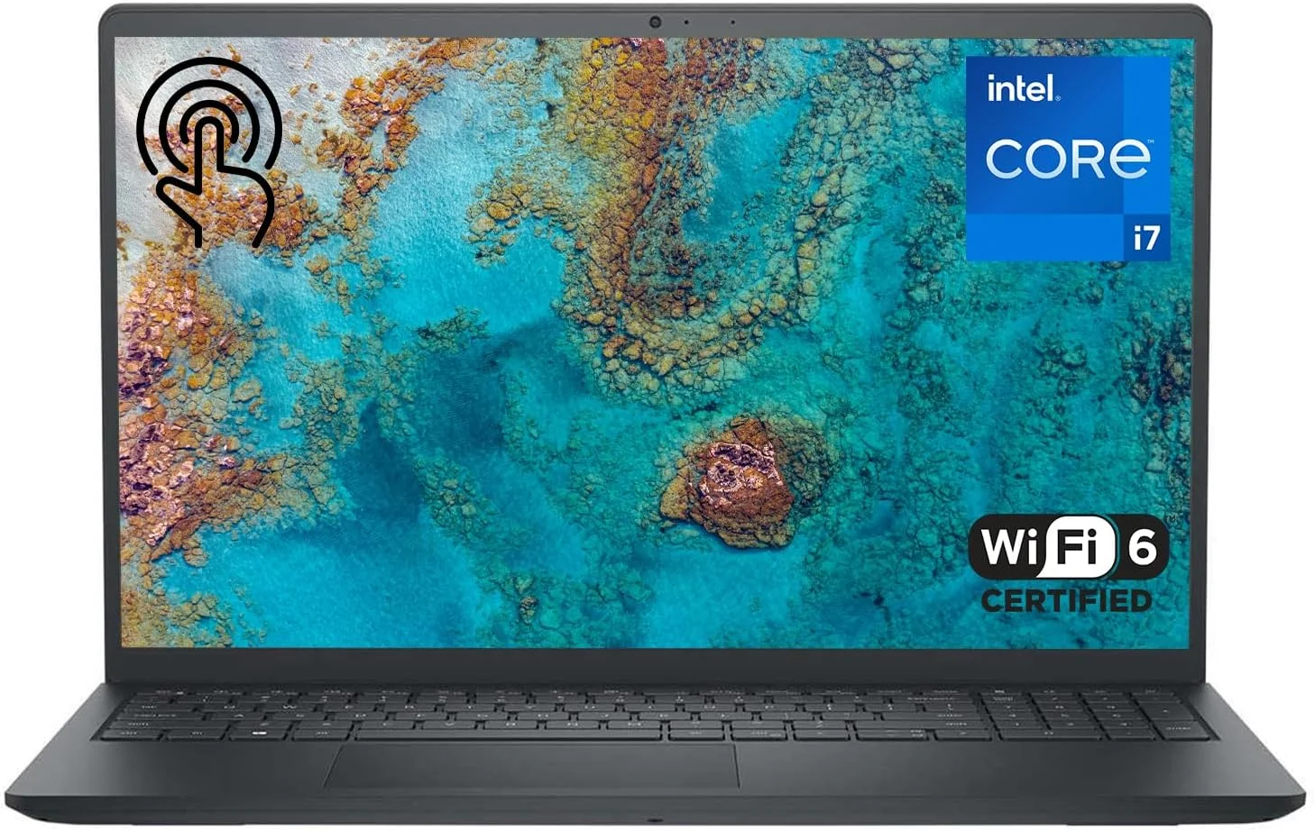 لپ تاپ DELL Inspiron 15 3530 نسل سیزدهم، صفحه نمایش لمسی 15.6 اینچی FHD، پردازنده Intel Core i7-1355U، رم 16 گیگابایتی، SSD 1 ترابایتی، وب کم، HDMI، Wi-Fi 6، ویندوز 11 هوم، مشکی