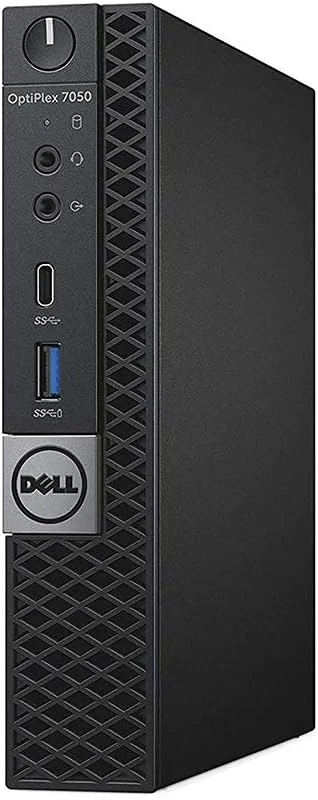 دل (بازسازی شده) OptiPlex 7050 Micro Tower (پردازنده Intel Core i5-6500T، 8 گیگابایت رم، 128 گیگابایت SSD M.2) ویندوز 10 پرو