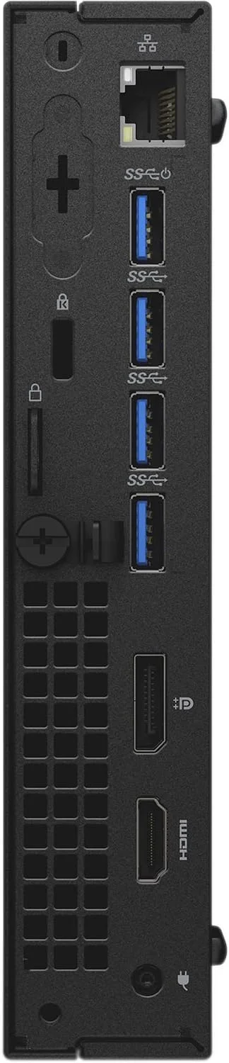 دل (بازسازی شده) OptiPlex 7050 Micro Tower (پردازنده Intel Core i5-6500T، 8 گیگابایت رم، 128 گیگابایت SSD M.2) ویندوز 10 پرو