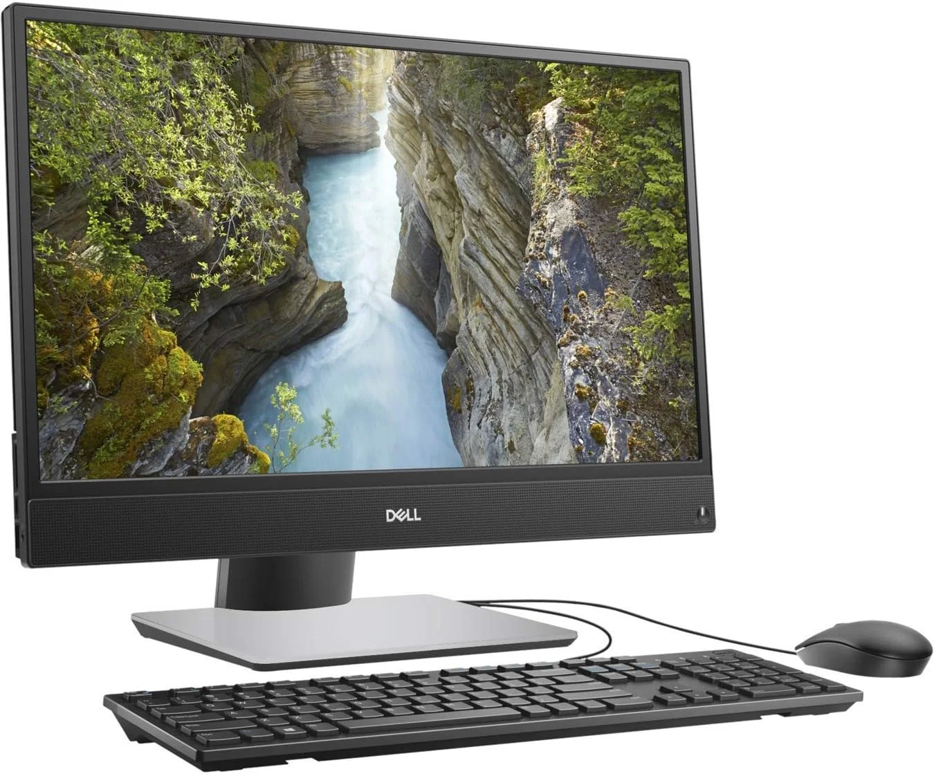 کامپیوتر همه کاره Dell OptiPlex 5270 - پردازنده Intel Core i5-9500 - رم 4 گیگابایت - هارد دیسک 500 گیگابایت - صفحه نمایش 21.5 اینچ - ویندوز 10 پرو - کامپیوتر رومیزی (بازسازی شده)