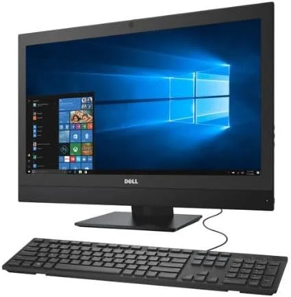 دل (بازسازی شده) OptiPlex 7450 All-in-One 23.8 اینچی i5 نسل هفتم 8 گیگابایت رم 256 گیگابایت SSD مشکی امارات