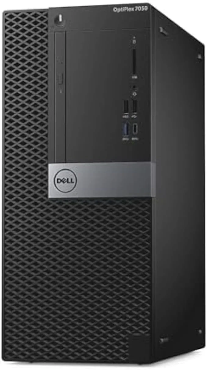 کامپیوتر رومیزی Dell Optiplex 7050 MT، پردازنده Core i7-7700، رم 16 گیگابایتی، هارد دیسک 1 ترابایتی، DOS (بدون مانیتور)
