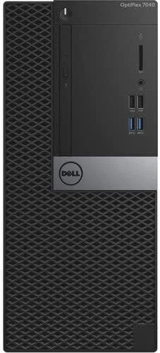 کامپیوتر رومیزی Dell OptiPlex 7040 MiniTower - پردازنده Intel Core i5-6500، حافظه 500 گیگابایت، رم 4 گیگابایت، DOS