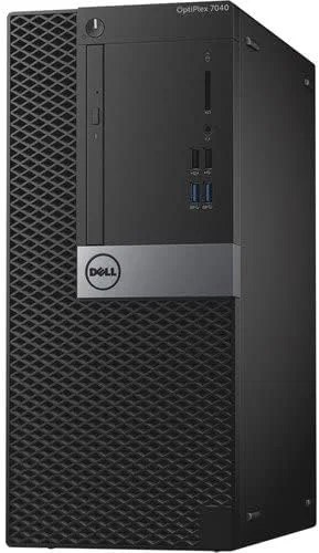 کامپیوتر رومیزی Dell OptiPlex 7040 MiniTower - پردازنده Intel Core i5-6500، حافظه 500 گیگابایت، رم 4 گیگابایت، DOS