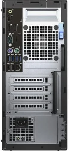 کامپیوتر رومیزی Dell OptiPlex 7040 MiniTower - پردازنده Intel Core i5-6500، حافظه 500 گیگابایت، رم 4 گیگابایت، DOS
