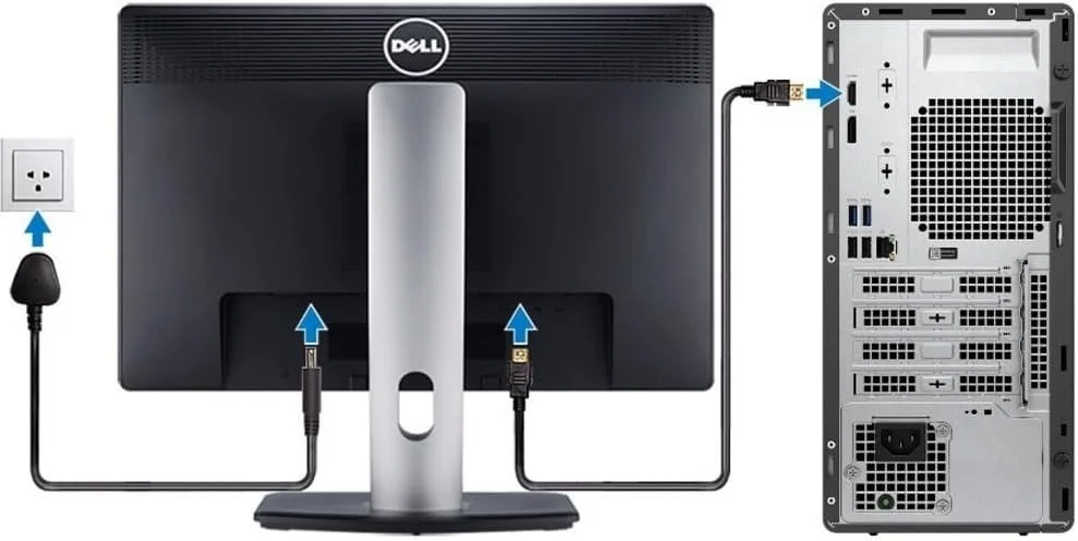 کامپیوتر رومیزی Dell OptiPlex 3000 - پردازنده Intel Core i5 نسل دوازدهم i5-12500 شش هسته ای (6 هسته) 3 گیگاهرتز - 8 گیگابایت رم DDR4 SDRAM - 256 گیگابایت M.2 PCI Express NVMe 3.0 x4 SSD - Tower - مشکی