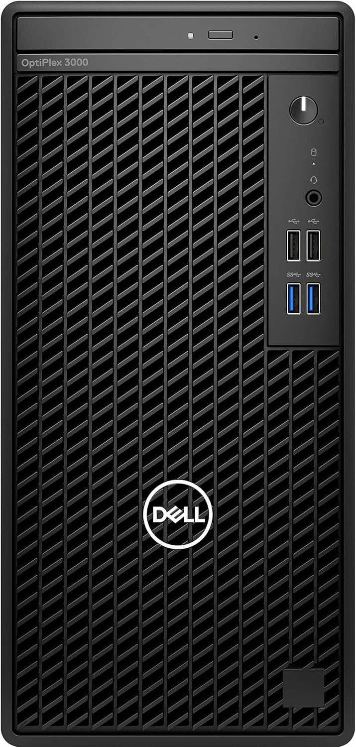 کامپیوتر رومیزی Dell OptiPlex 3000 - پردازنده Intel Core i5 نسل دوازدهم i5-12500 شش هسته ای (6 هسته) 3 گیگاهرتز - 8 گیگابایت رم DDR4 SDRAM - 256 گیگابایت M.2 PCI Express NVMe 3.0 x4 SSD - Tower - مشکی