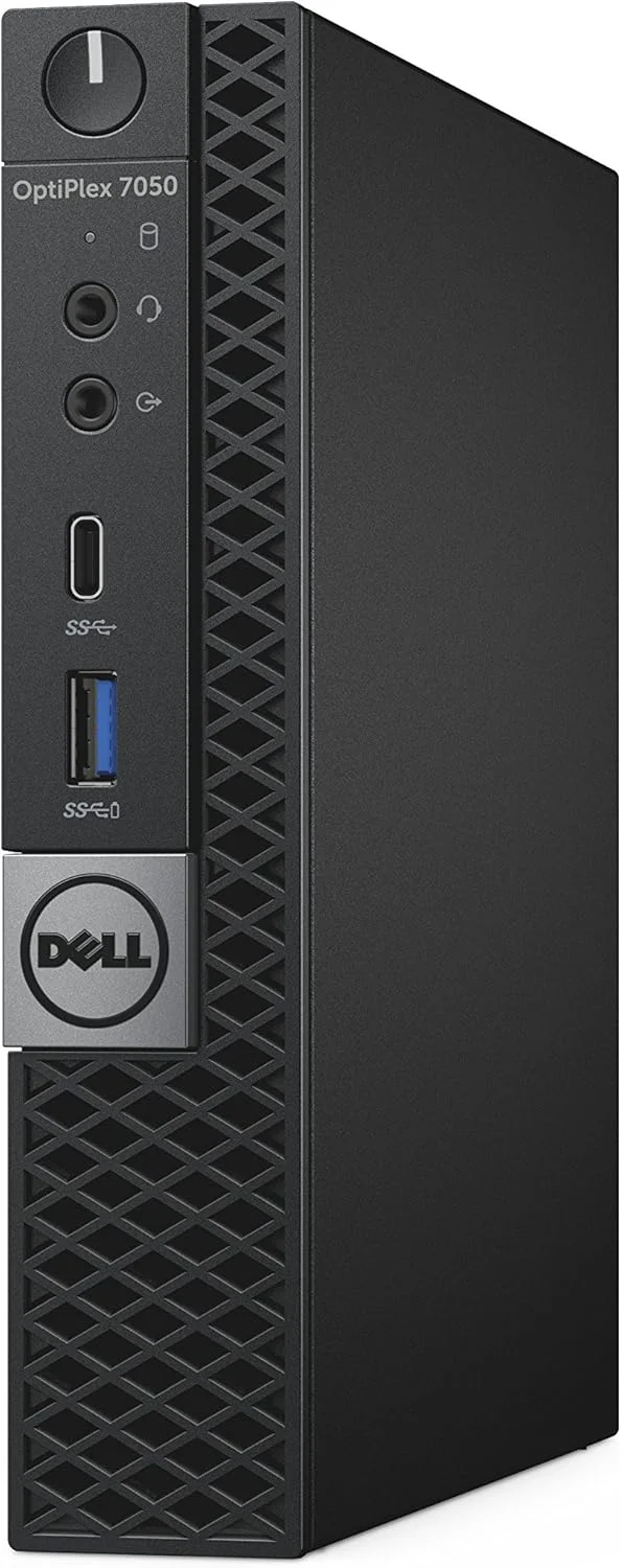 کامپیوتر رومیزی استوک Dell OptiPlex 7050 Micro Form Factor، پردازنده Intel Core i5-7500T، رم 8 گیگابایت DDR4، هارد 500 گیگابایت، ویندوز 10 پرو (JXKHY)