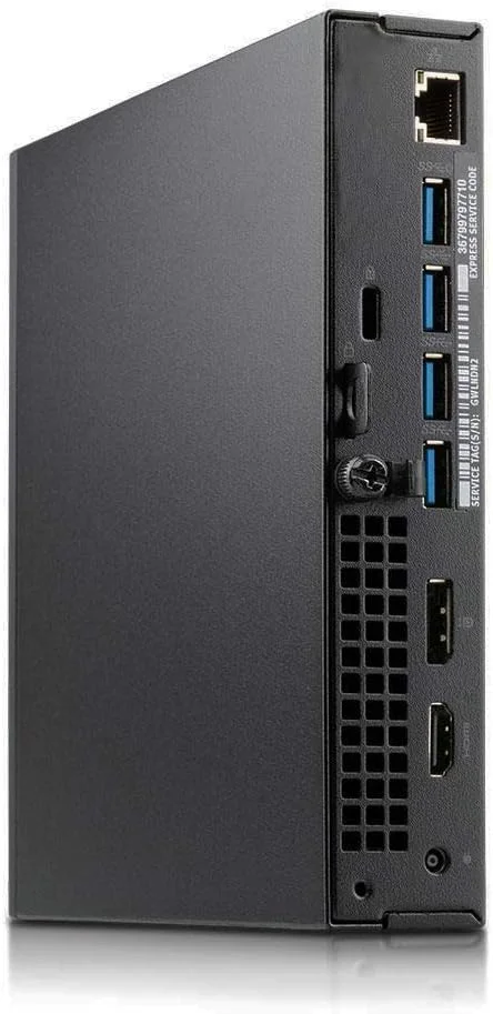کامپیوتر کوچک Dell OptiPlex 7050، پردازنده Intel Quad Core i5-6500T تا 3.1 گیگاهرتز، 16 گیگابایت DDR4، 256 گیگابایت SSD، ویندوز 10 پرو 64 بیتی - پشتیبانی از چند زبان از جمله انگلیسی