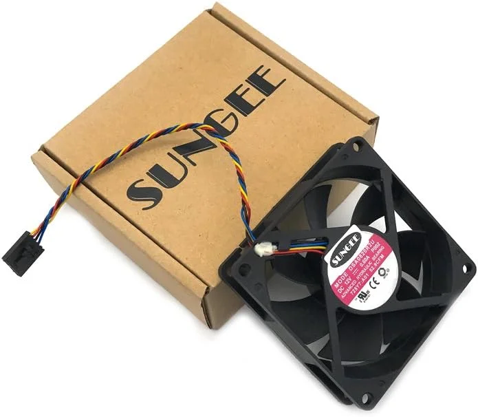 فن خنک کننده کیس Sungee DASA0820R2U 12V 0.6A 4 سیمه برای Dell Optiplex 790 990 SFF