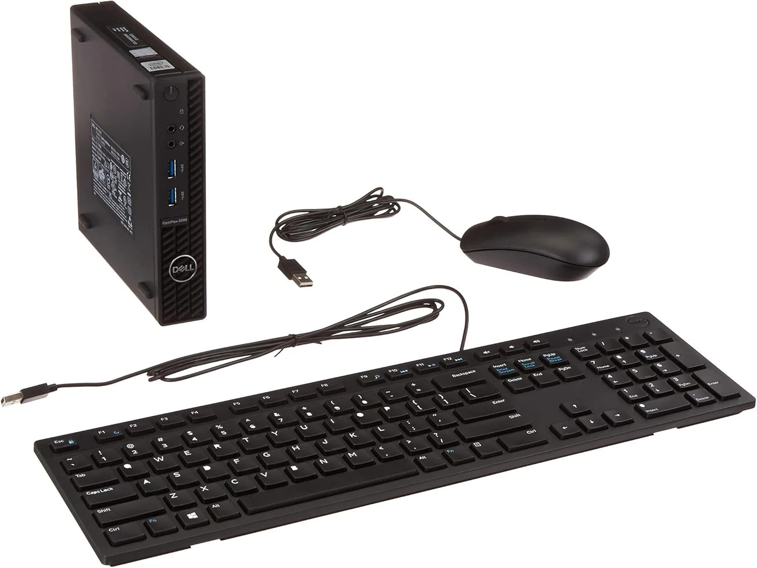 کامپیوتر رومیزی Dell OPTIPLEX 3080 MFF با پردازنده I5/3.1، حافظه رم 8 گیگابایت و حافظه داخلی 128 گیگابایت به همراه ویندوز 10 پرو