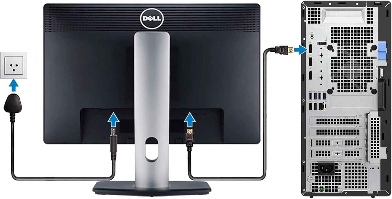 کامپیوتر رومیزی Dell OptiPlex 7000 - پردازنده Intel Core i7 نسل دوازدهم i7-12700 دوازده هسته ای (12 هسته) 2.10 گیگاهرتز - 16 گیگابایت رم DDR5 SDRAM - 512 گیگابایت M.2 PCI Express NVMe 3.0 x4 SSD - Tower - مشکی