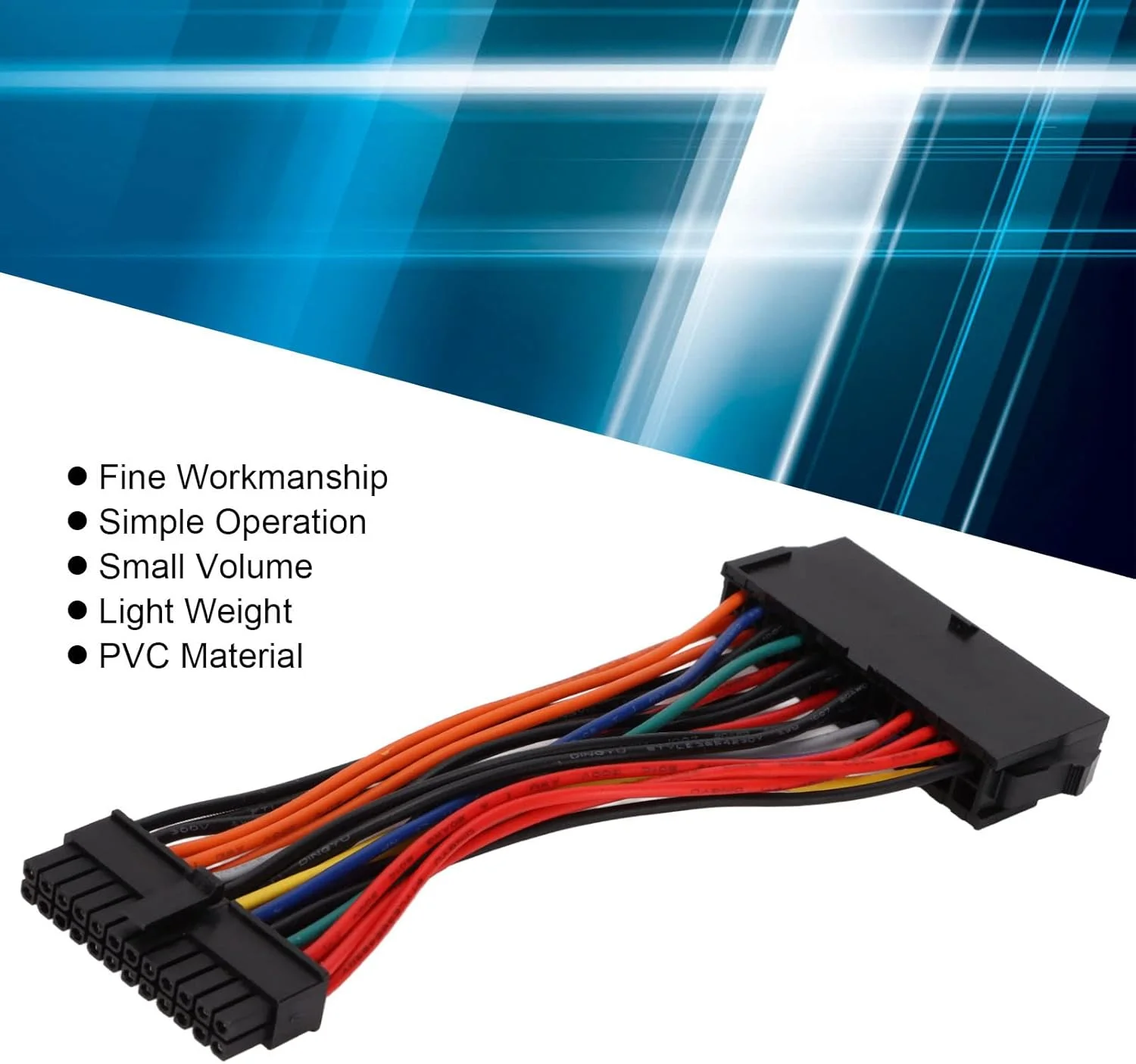 کابل منبع تغذیه استاندارد 24 پین ATX PSU مدل AXIYIBZI برای DELL Optiplex 780 980 760 960، کابل افزایش طول 24 پین PSU ATX مادگی به مینی 24 پین نری آداپتور تبدیل کابل منبع تغذیه ATX کابل منبع تغذیه استاندارد 24 پین ATX PSU مدل AXIYIBZI برای DELL Optiplex 780 980 760 960، کابل افزایش طول 24 پین PSU ATX مادگی به مینی 24 پین نری آداپتور تبدیل کابل منبع تغذیه ATX