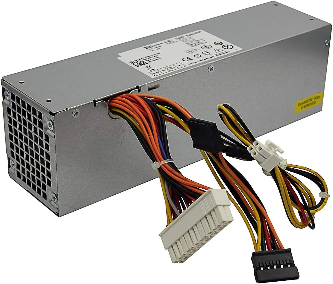منبع تغذیه 240 واتی دسکتاپ PSU برای Dell Optiplex 390 790 990 960 7010 9010 3010 سیستم فرم فاکتور کوچک SFF مدل های H240AS-00 H240AS-01 D240ES-00 DPS-240WB AC240AS-00 H240ES-00 L240AS-00 AC240ES-00