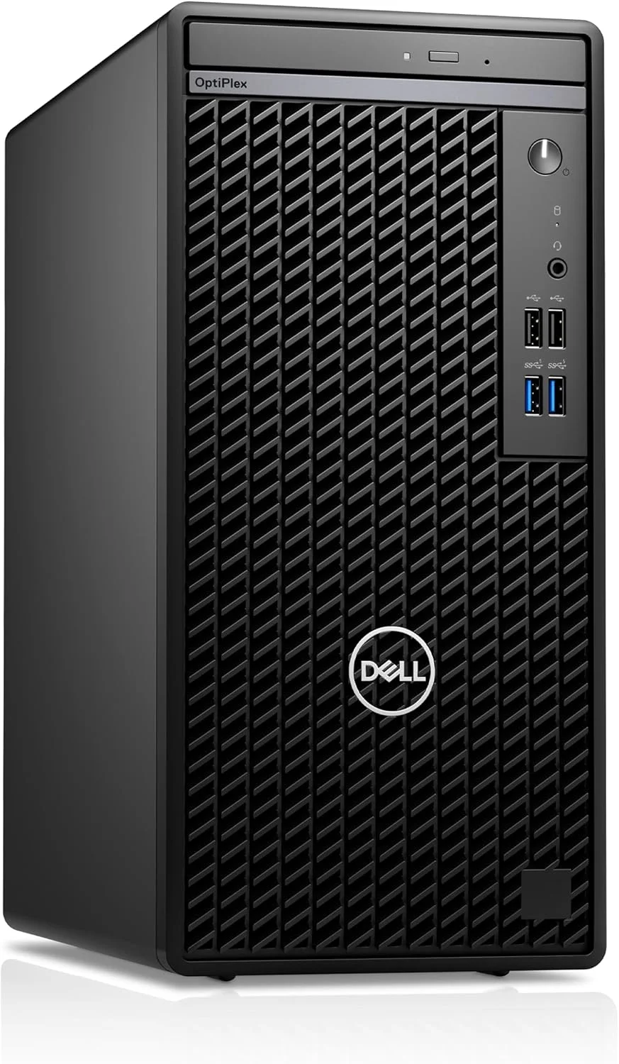 کامپیوتر رومیزی Dell OptiPlex 3000 مدل Full Size Tower، پردازنده Intel Core i5-12500، رم 64 گیگابایتی DDR4، حافظه SSD 2 ترابایتی PCIe، DVDRW، اترنت، آداپتور WiFi، کیبورد و ماوس، ویندوز 11 پرو، مشکی