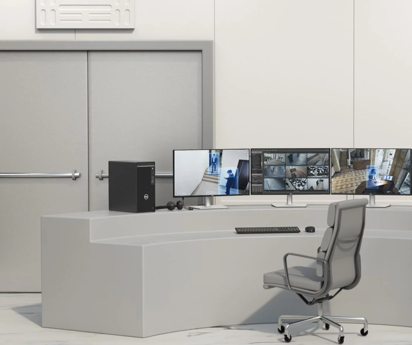 کامپیوتر رومیزی Dell 7020 Optiplex Tower، پردازنده Intel Core i5-12400 (بهتر از i7-11700)، رم 32 گیگابایتی، حافظه SSD NVMe 1 ترابایتی، DisplayPort، HDMI، USB C، DVDRW، آداپتور Wi-Fi/BT، ویندوز 11 پرو، دسکتاپ، مشکی