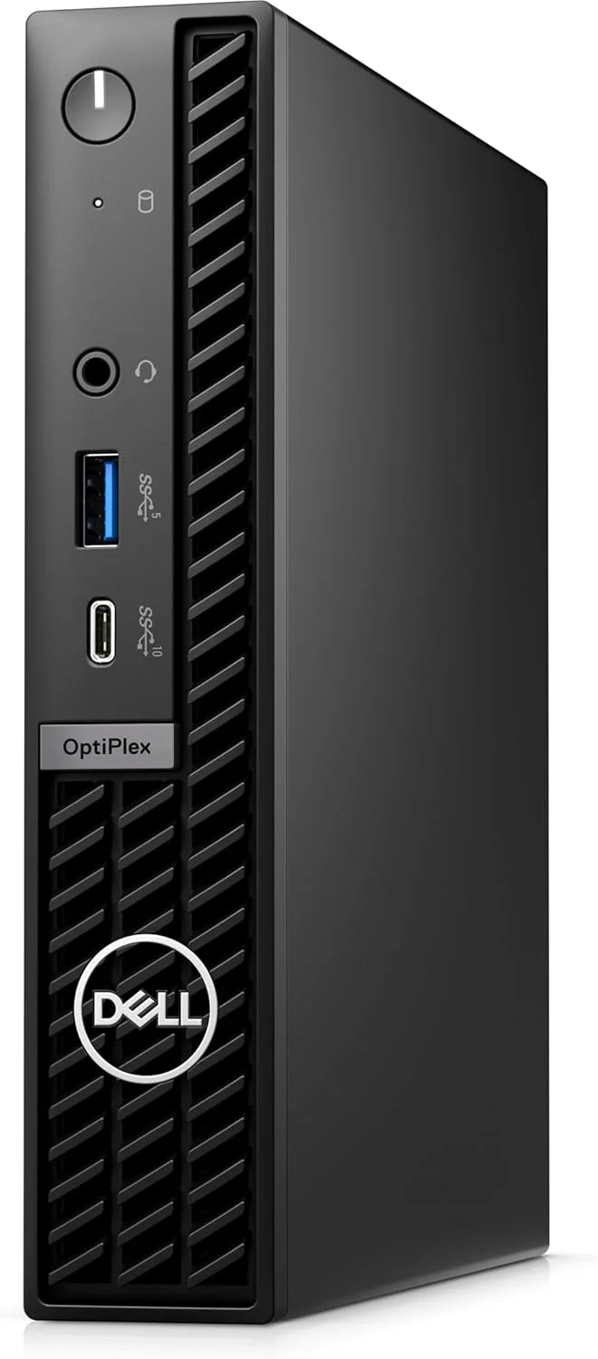 کامپیوتر رومیزی تجاری کوچک Dell OptiPlex 7020 MFF Micro Form Factor، نسل چهاردهم اینتل 14 هسته ای i5-14500T (بهتر از i7-13700T)، WiFi 6E، 2 پورت DisplayPort + HDMI، ویندوز 11 پرو (16 گیگابایت رم | 1 ترابایت SSD)