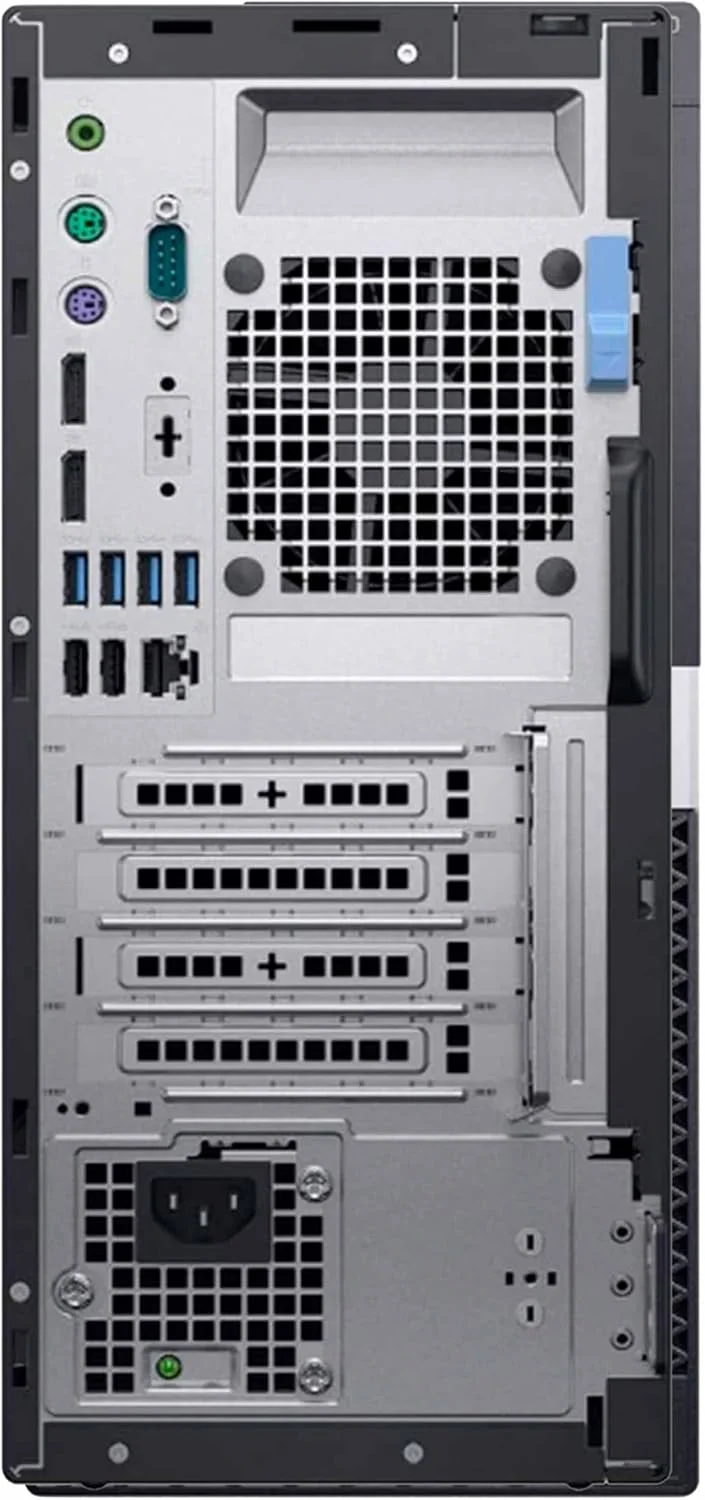 کامپیوتر رومیزی Dell Optiplex 7060 Tower | پردازنده Intel i7-8700 (3.4) | رم 32 گیگابایتی DDR4 | حافظه SSD 1 ترابایتی | ویندوز 11 پرو | کامپیوتر خانگی یا اداری (بازسازی شده)