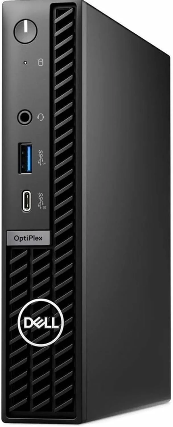 کامپیوتر رومیزی Dell OptiPlex 7020 MFF Mini PC 7000 Micro Form Factor، پردازنده Intel Hexa-Core i5-12500T (بهتر از i7-11700T)، رم 16 گیگابایتی DDR5، حافظه SSD 512 گیگابایتی PCIe، WiFi6E، 2 پورت DisplayPort + HDMI، ویندوز 11 پرو
