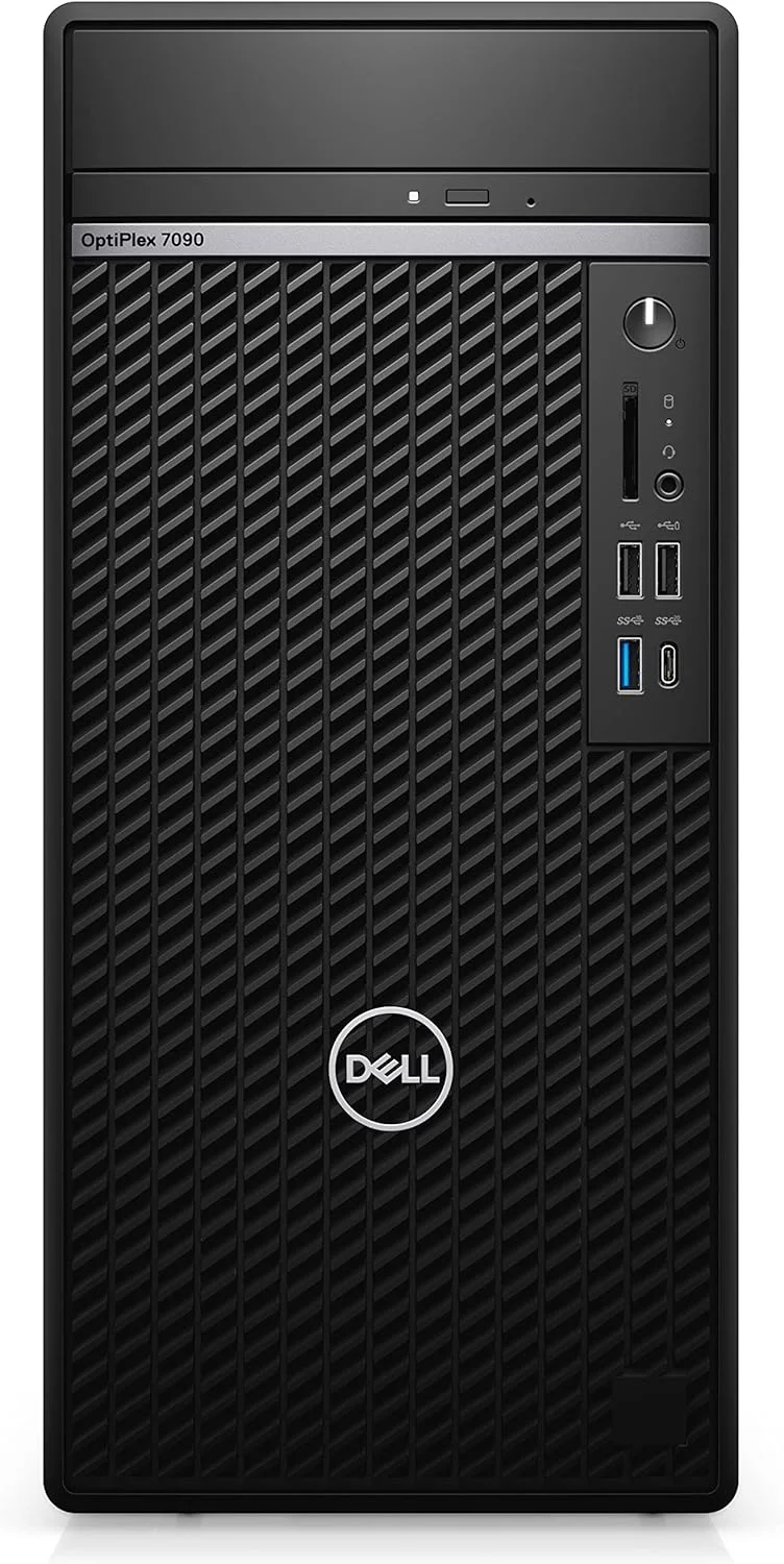 کامپیوتر رومیزی Dell OptiPlex 7010 SERIES مدل 2024، پردازنده Intel Octa-Core i7-12700 تا 4.9 گیگاهرتز، رم 16 گیگابایت DDR4، حافظه SSD 512 گیگابایت PCIe + هارد دیسک 1 ترابایت، DVDRW، آداپتور WiFi، اترنت، Type-C، ویندوز 11 پرو