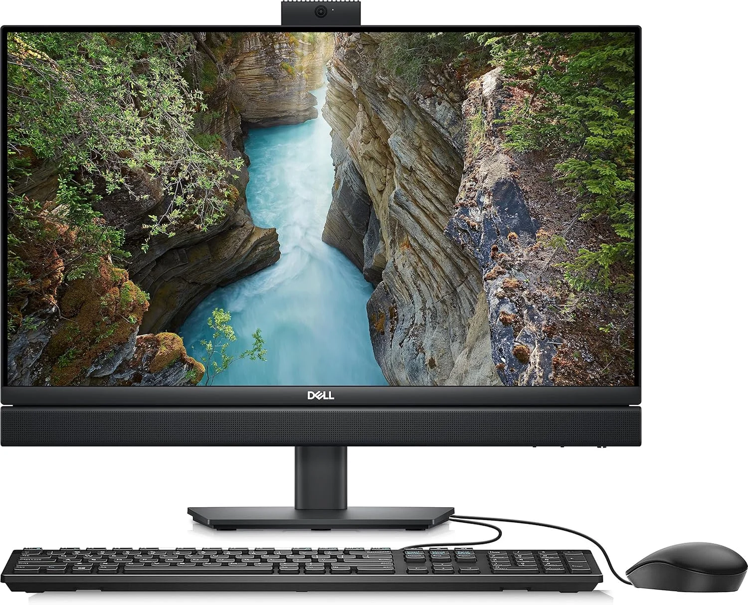 کامپیوتر آل این وان Dell OptiPlex 7410 با صفحه نمایش 23.8 اینچی Full HD - پردازنده نسل سیزدهم Intel Core i5-13500T 14 هسته ای تا 4.6 گیگاهرتز، 8 گیگابایت رم، 1 ترابایت NVMe SSD + 1 ترابایت HDD، گرافیک Intel UHD 770، Wi-Fi 6E+
