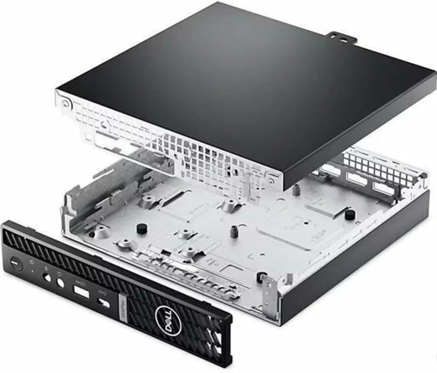 کامپیوتر رومیزی Dell OptiPlex 7020 MFF Mini PC 7000 Micro Form Factor، پردازنده Intel Hexa-Core i5-12500T (بهتر از i7-11700T)، رم 16 گیگابایتی DDR5، حافظه SSD 512 گیگابایتی PCIe، WiFi6E، 2 پورت DisplayPort + HDMI، ویندوز 11 پرو