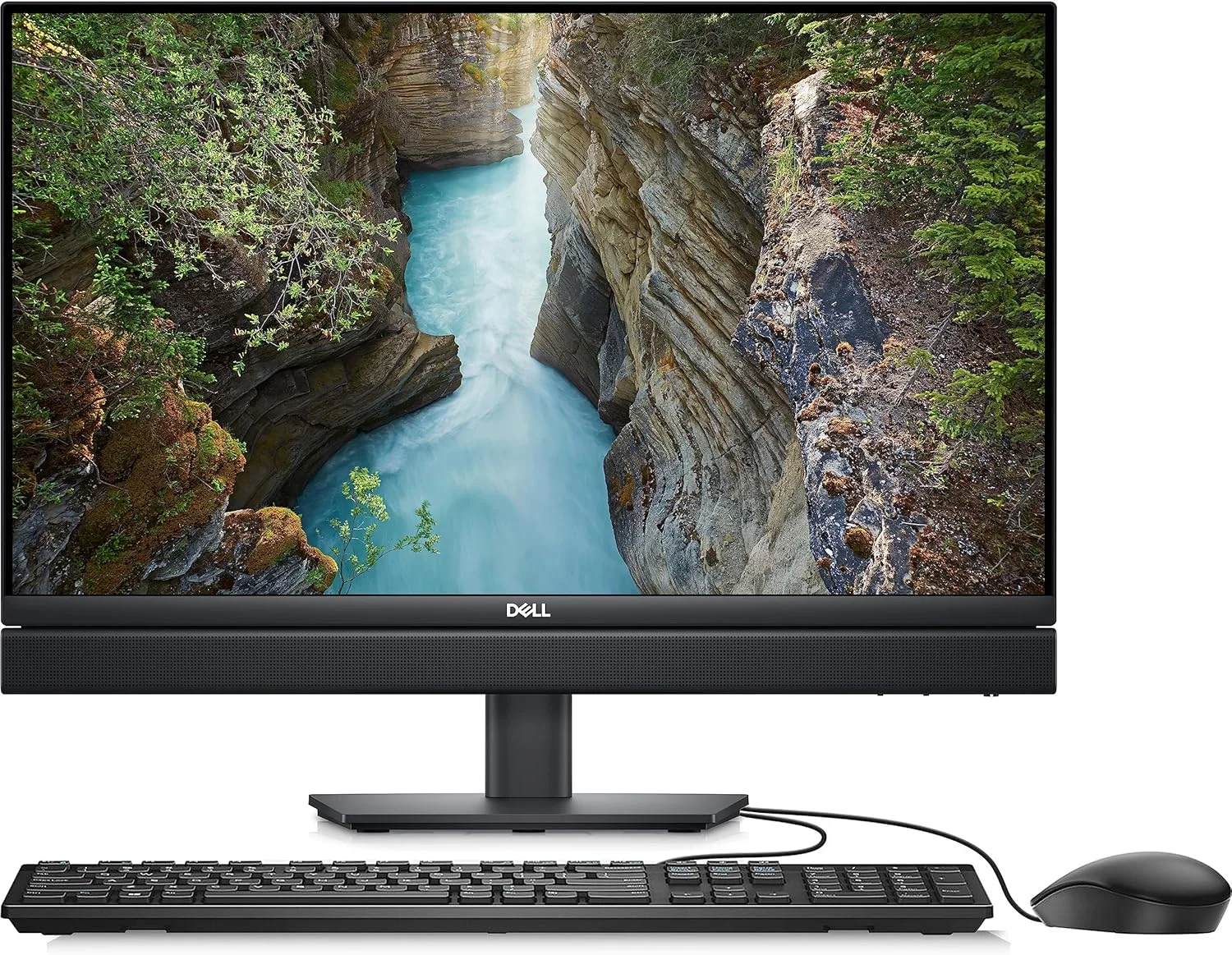 کامپیوتر آل این وان Dell OptiPlex 7410 با صفحه نمایش 23.8 اینچی Full HD - پردازنده نسل سیزدهم Intel Core i5-13500T 14 هسته ای تا 4.6 گیگاهرتز، 8 گیگابایت رم، 1 ترابایت NVMe SSD + 1 ترابایت HDD، گرافیک Intel UHD 770، Wi-Fi 6E+
