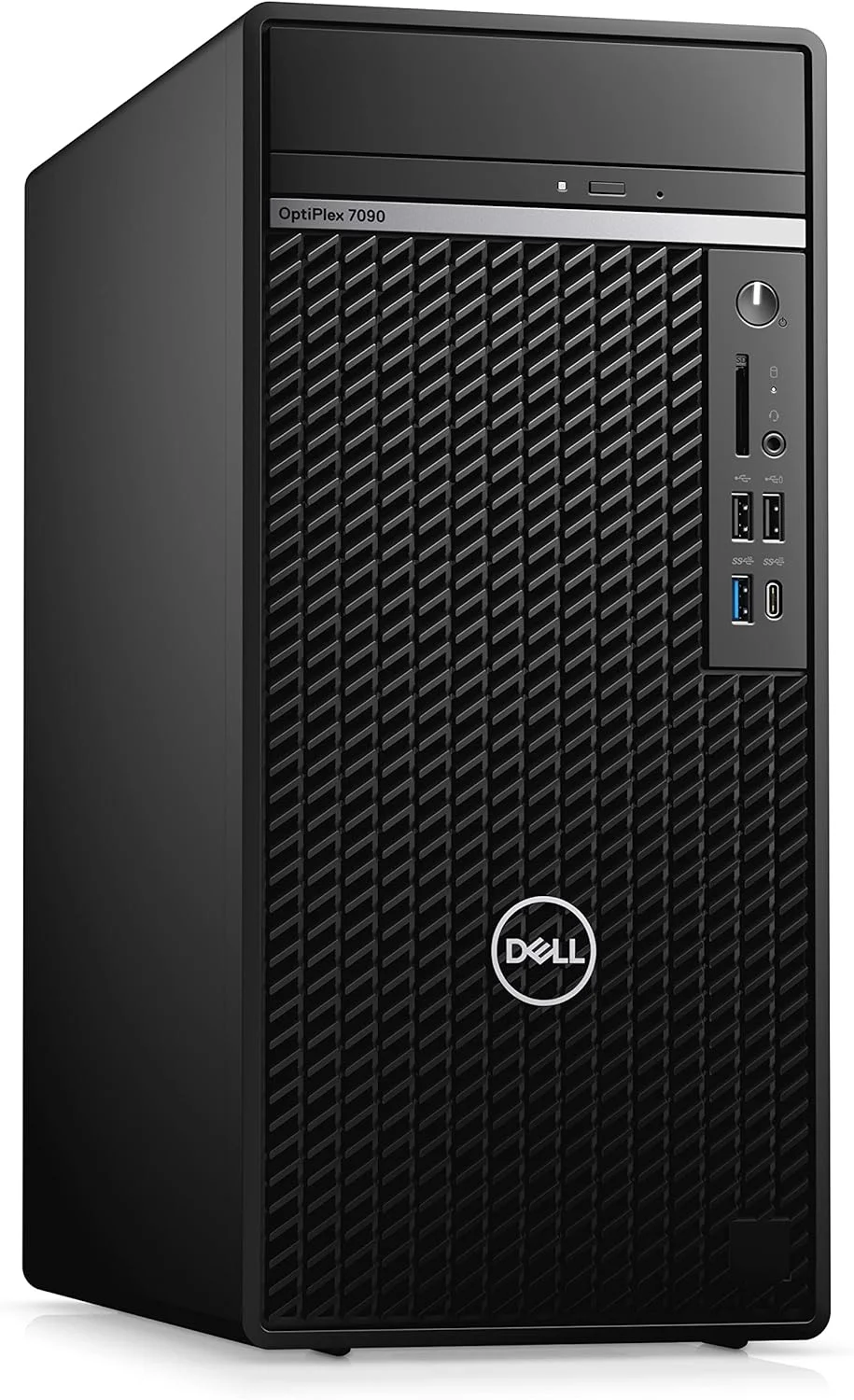 کامپیوتر رومیزی Dell OptiPlex 7010 SERIES مدل 2024، پردازنده Intel Octa-Core i7-12700 تا 4.9 گیگاهرتز، رم 16 گیگابایت DDR4، حافظه SSD 512 گیگابایت PCIe + هارد دیسک 1 ترابایت، DVDRW، آداپتور WiFi، اترنت، Type-C، ویندوز 11 پرو
