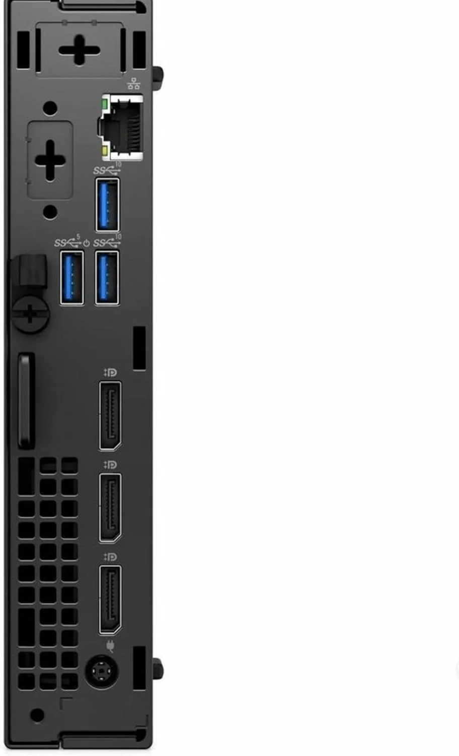 کامپیوتر رومیزی Dell OptiPlex 7020 MFF Mini PC 7000 Micro Form Factor، پردازنده Intel Hexa-Core i5-12500T (بهتر از i7-11700T)، رم 16 گیگابایتی DDR5، حافظه SSD 512 گیگابایتی PCIe، WiFi6E، 2 پورت DisplayPort + HDMI، ویندوز 11 پرو