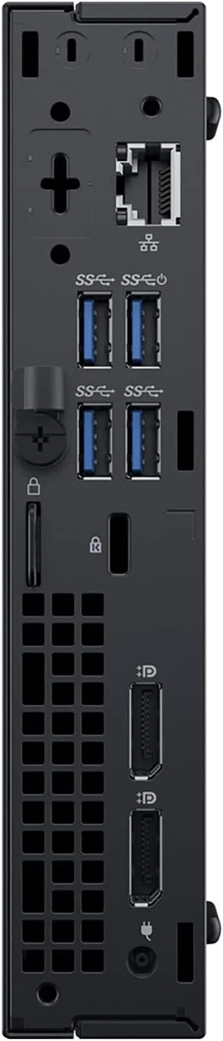 کامپیوتر رومیزی Dell OptiPlex 7070 Business Micro، پردازنده Intel Octa-Core i7 9700T تا 4.3 گیگاهرتز، 32 گیگابایت رم DDR4، 1 ترابایت SSD PCIe، وای فای 802.11AC، بلوتوث 5.0، Displayport، Type-C، ویندوز 11 پرو (بازسازی شده)