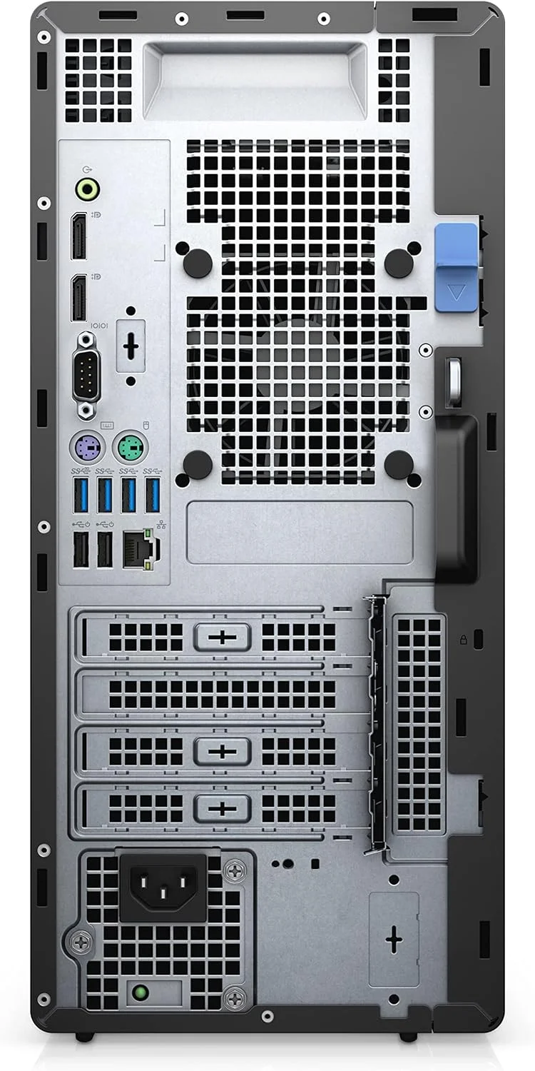 کامپیوتر رومیزی Dell OptiPlex 7010 SERIES مدل 2024، پردازنده Intel Octa-Core i7-12700 تا 4.9 گیگاهرتز، رم 16 گیگابایت DDR4، حافظه SSD 512 گیگابایت PCIe + هارد دیسک 1 ترابایت، DVDRW، آداپتور WiFi، اترنت، Type-C، ویندوز 11 پرو