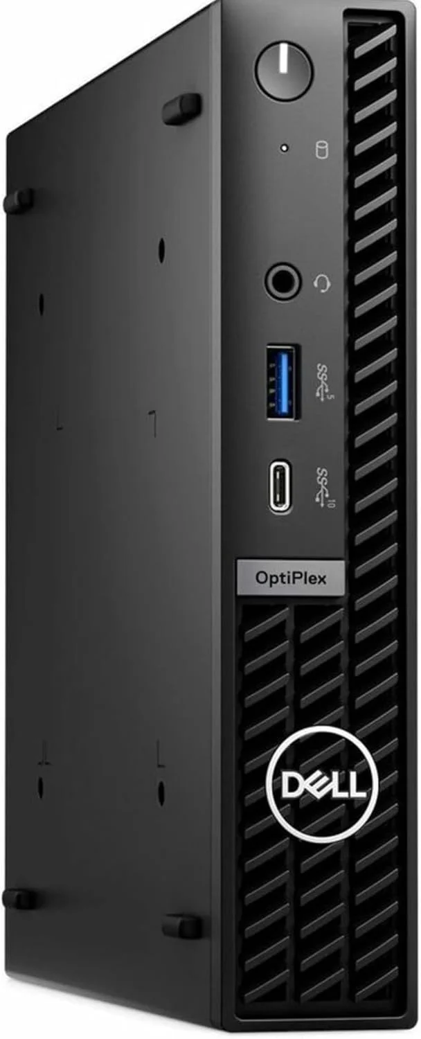 کامپیوتر رومیزی Dell OptiPlex 7020 MFF Mini PC 7000 Micro Form Factor، پردازنده Intel Hexa-Core i5-12500T (بهتر از i7-11700T)، رم 16 گیگابایتی DDR5، حافظه SSD 512 گیگابایتی PCIe، WiFi6E، 2 پورت DisplayPort + HDMI، ویندوز 11 پرو