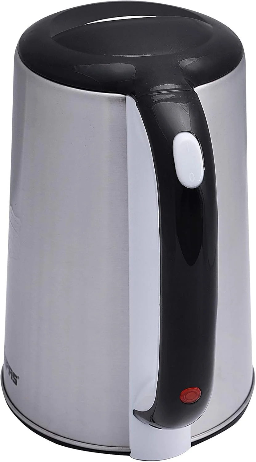 کتری برقی جیپاس مدل GK38028 با ظرفیت 2.5 لیتر و توان 1600 وات - کتری چای بدون سیم، خاموش شدن خودکار و محافظت در برابر خشک شدن | ایده آل برای قهوه، چای، شیر، آب و موارد دیگر | 2 سال گارانتی کتری برقی جیپاس مدل GK38028 با ظرفیت 2.5 لیتر و توان 1600 وات - کتری چای بدون سیم، خاموش شدن خودکار و محافظت در برابر خشک شدن | ایده آل برای قهوه، چای، شیر، آب و موارد دیگر | 2 سال گارانتی