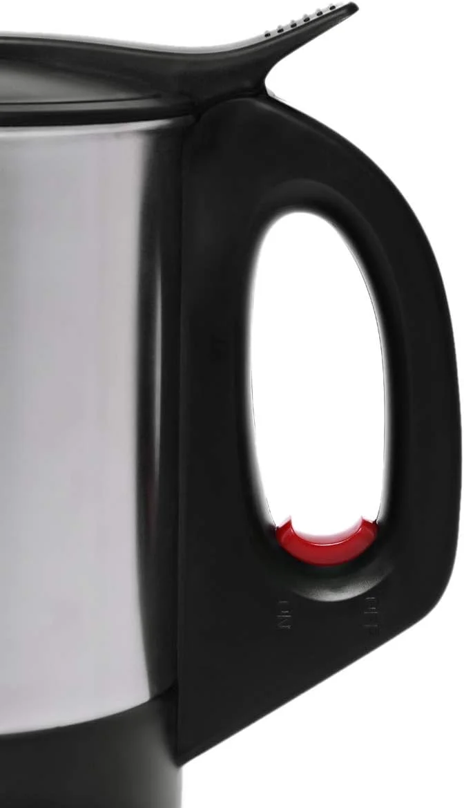 کتری برقی 1.8 لیتری Geepas GK165 - جوش سریع قابل حمل برای مصارف عمومی، بدنه استیل ضد زنگ مخفی | ایده آل برای چای، قهوه و آب | 2 سال گارانتی