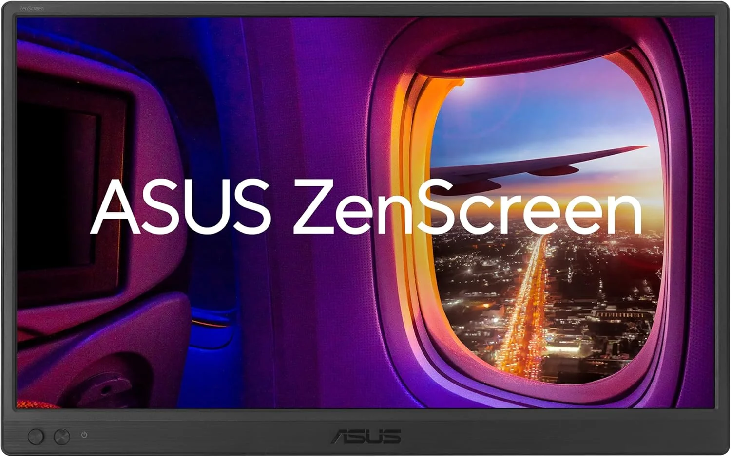 مانیتور قابل حمل USB ایسوس ZenScreen MB169CK - 16 اینچ (15.6 اینچ قابل مشاهده)، Full HD، IPS، دو پورت USB Type-C، فیلتر نور آبی، سطح ضد تابش، پایه 360 درجه