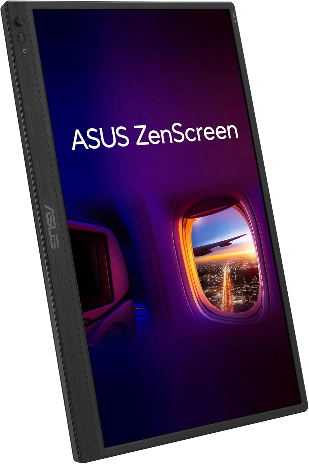 مانیتور قابل حمل USB ایسوس ZenScreen MB169CK - 16 اینچ (15.6 اینچ قابل مشاهده)، Full HD، IPS، دو پورت USB Type-C، فیلتر نور آبی، سطح ضد تابش، پایه 360 درجه
