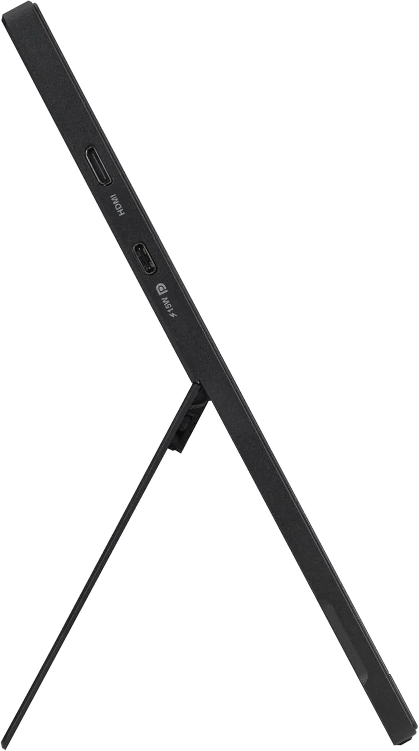 مانیتور قابل حمل ASUS ZenScreen 16 اینچ (15.6 اینچ قابل مشاهده) 1080P USB-C (MB16AHV) - Full HD، IPS، فیلتر نور آبی، ضد تابش نور، Mini HDMI، پایه، قابل نصب روی سه پایه، آستین محافظ، 3 سال گارانتی
