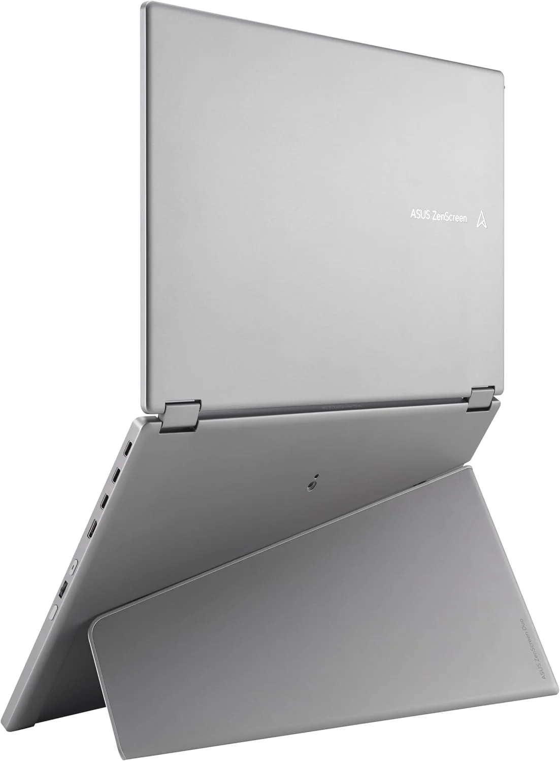 مانیتور قابل حمل تاشو 360 درجه ASUS ZenScreen Duo OLED MQ149CD - دو نمایشگر 14 اینچی، 16:10، 1920x1200 FHD، پنل های OLED. DisplayHDR™ 400 True Black، 100% DCI-P3، Delta<2، دو پورت USB Type-C®، mini-HDMI®