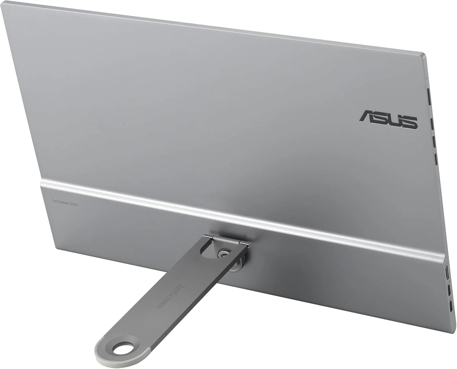 مانیتور قابل حمل 16 اینچی ASUS ZenScreen OLED USB-C (MQ16AHE) - Full HD، 100% DCI-P3، 1ms، HDR-10، Mini HDMI، Eye Care، سنسور مجاورت، پایه 360 درجه، سازگار با لپ تاپ، تلفن های هوشمند، 3 سال گارانتی