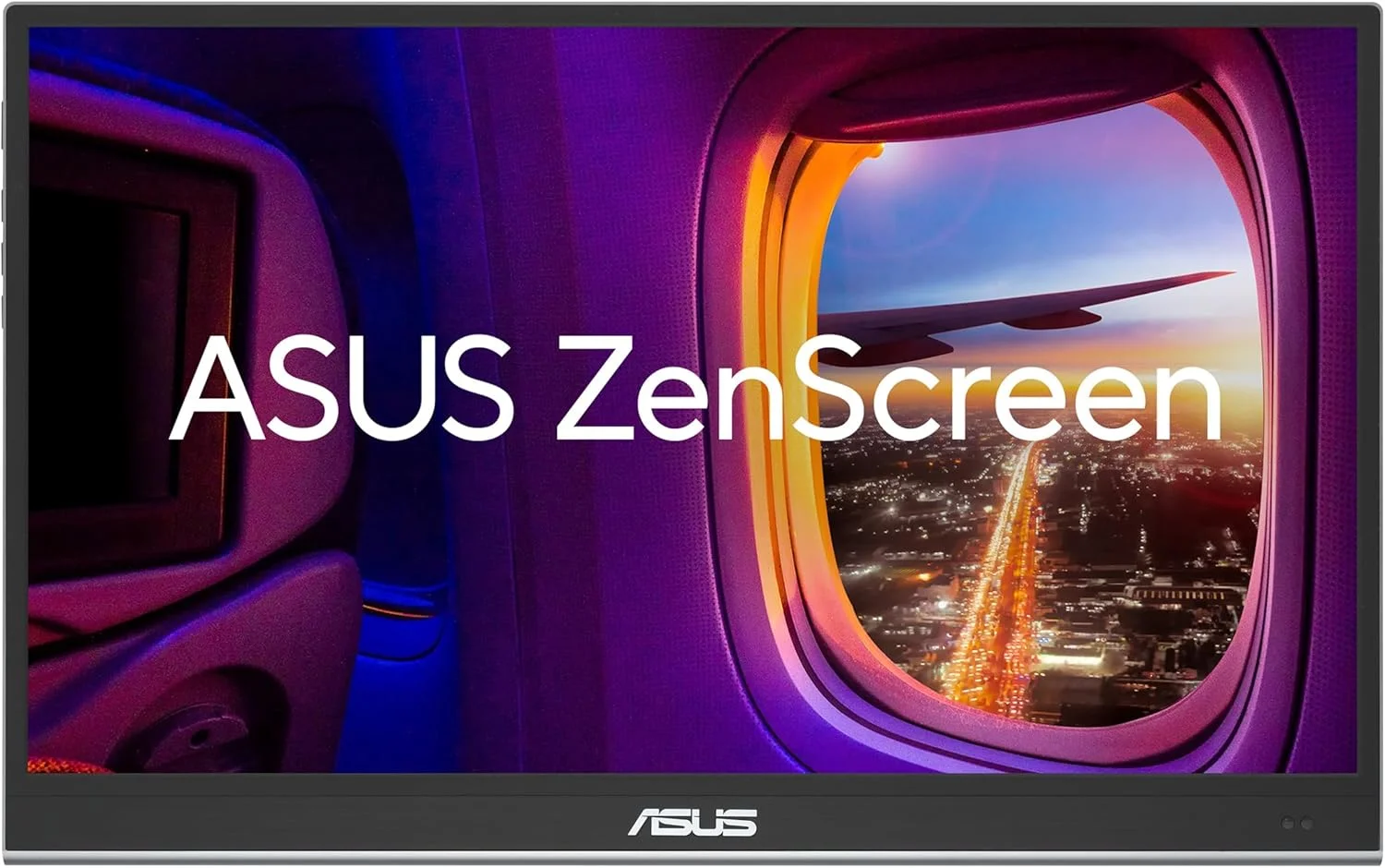 مانیتور قابل حمل 16 اینچی ASUS ZenScreen OLED USB-C (MQ16AHE) - Full HD، 100% DCI-P3، 1ms، HDR-10، Mini HDMI، Eye Care، سنسور مجاورت، پایه 360 درجه، سازگار با لپ تاپ، تلفن های هوشمند، 3 سال گارانتی